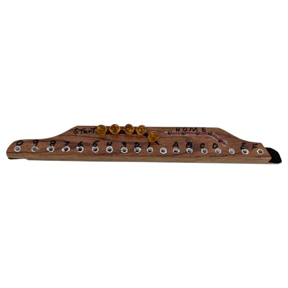 Handmade Pegs & Jokers Social Security Game 6 Boards 30 Pegs w/ Instructions - Picture 3 of 9